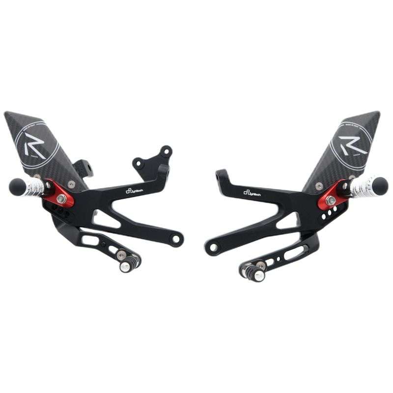 Lightech Type R rearset til Ducati Panigale V4S (2018 - 2023) - Pitboxen.dk