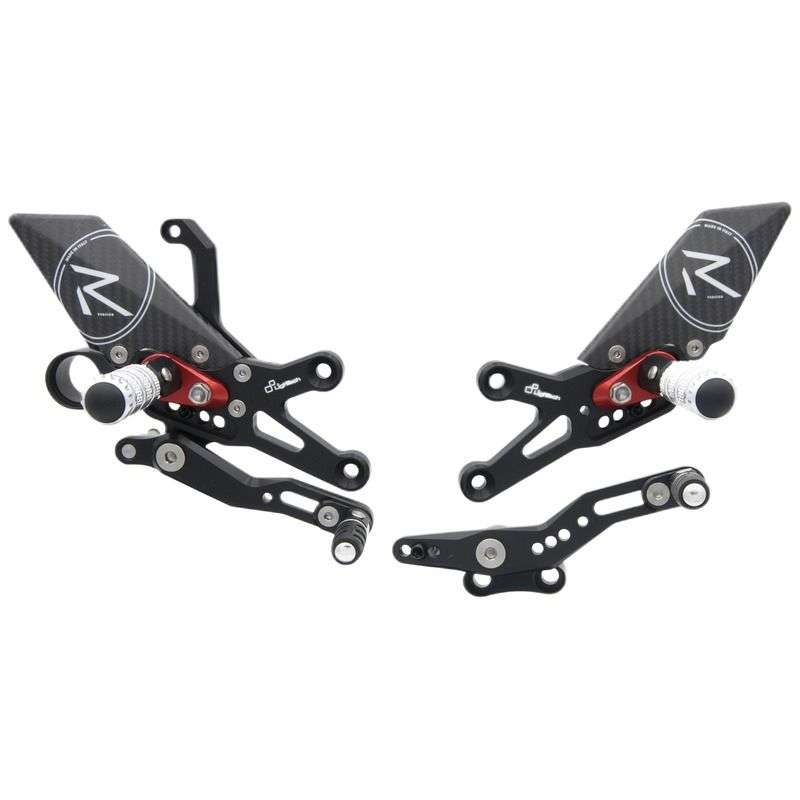 Lightech Type R rearset til Honda CBR1000RR (2008 - 2019) - Pitboxen.dk