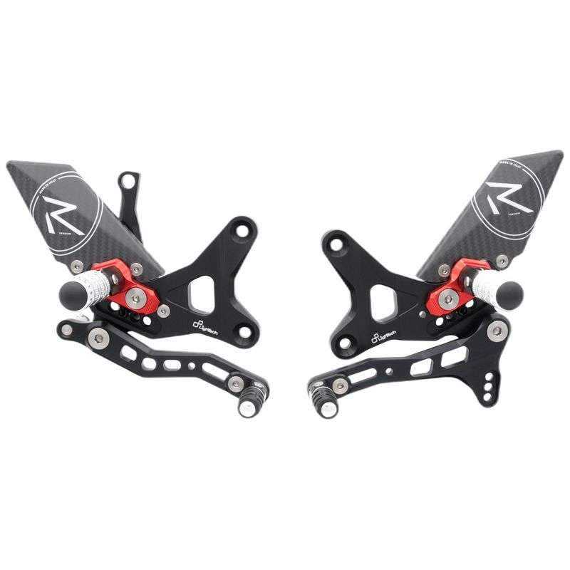 Lightech Type R rearset til Kawasaki ZX10R (2011 - 2015) - Pitboxen.dk