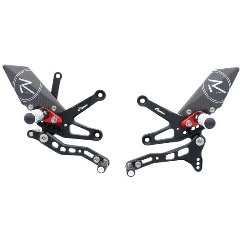 Lightech Type R rearset til Kawasaki ZX10R (2016 - 2020) - Pitboxen.dk