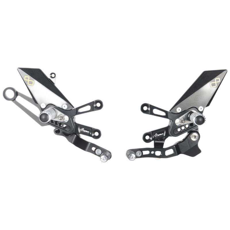 Lightech Type W rearset til Aprilia RSV4 1100 Factory (2020 - 2023) - Pitboxen.dk