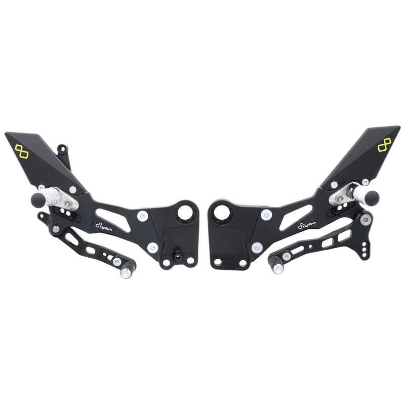 Lightech Type W rearset til Ktm Rc390 (2017 - 2019) - Pitboxen.dk