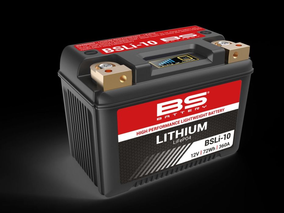 Lithium motorcykelbatteri - BSLI10