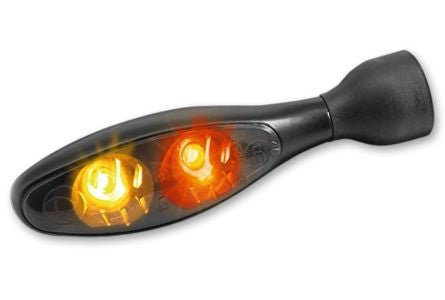 MICRO 1000 DF DARK LED, BLACK – BLINK, BREMSE OG BAGLYS - Pitboxen.dk