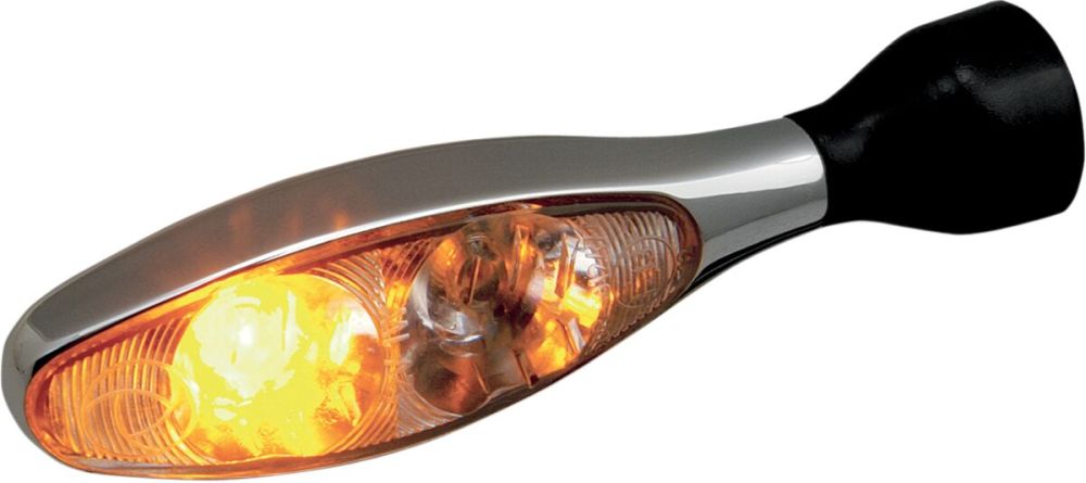 MICRO 1000 PL - LED BLINK M POSITIONSLYS, KROM - Pitboxen.dk