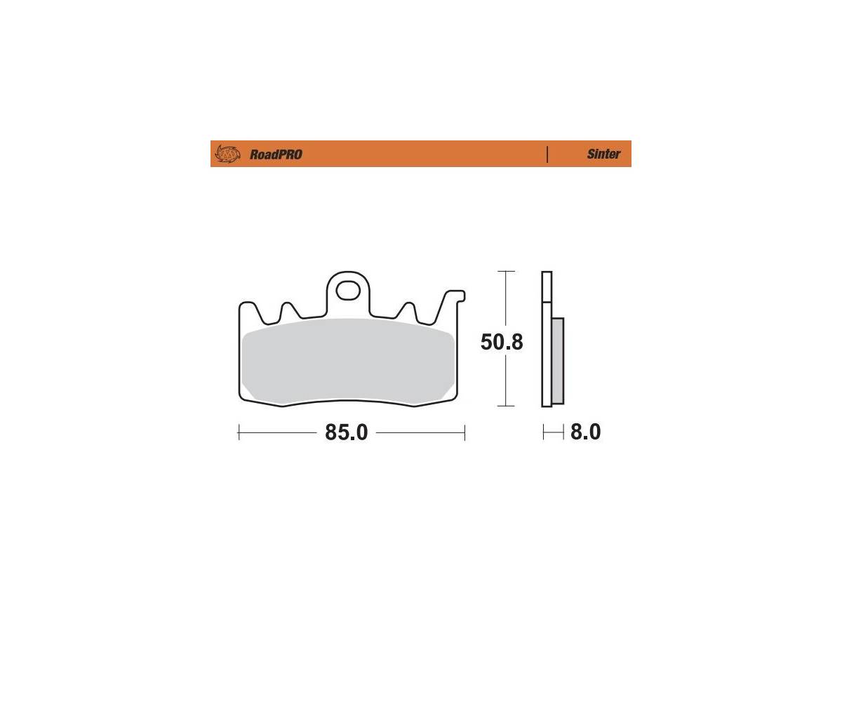 Bremseklodser til MC - Moto-Master Road Pro
