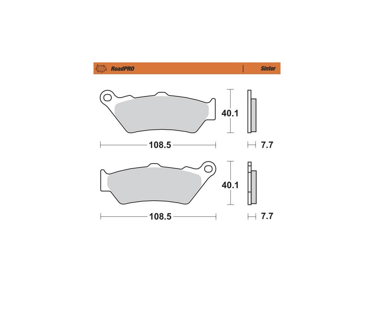 Bremseklodser til MC - Moto-Master Road Pro