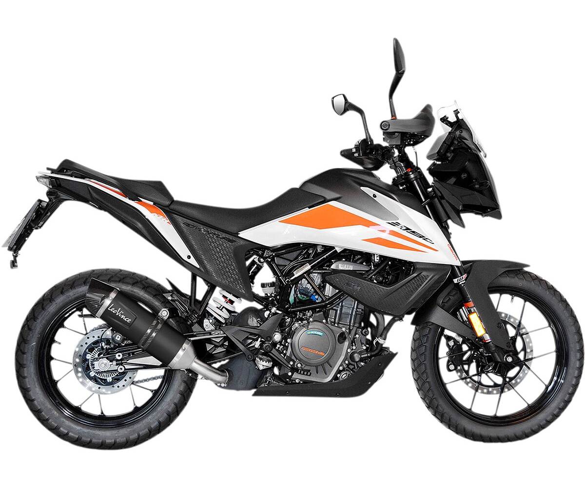 MUFFLER LV ONE BLK 390ADV - Pitboxen.dk