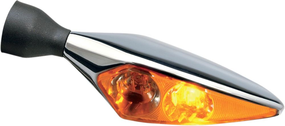 RHOMBUS DF LED BLINK, BAG OG BREMSELYS, KROM (bag højre) - Pitboxen.dk