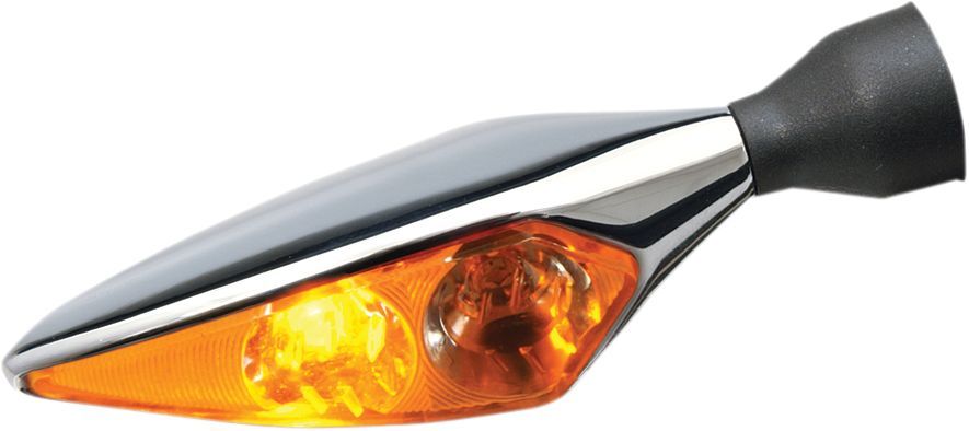 RHOMBUS DF LED BLINK, BAG OG BREMSELYS, KROM (bag venstre) - Pitboxen.dk