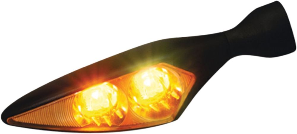 RHOMBUS EXTREME – LED BLINKLYS, SORT (front højre/bag venstre) - Pitboxen.dk
