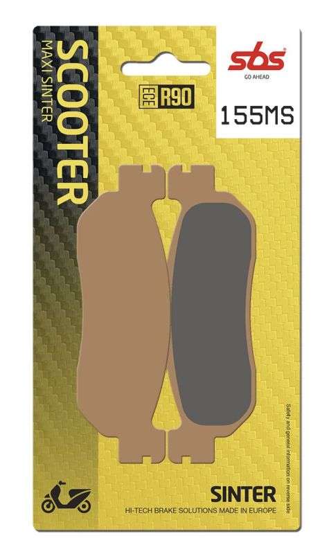 SBS 155MS bremseklodser i Sinter til gade og scooter - Pitboxen.dk