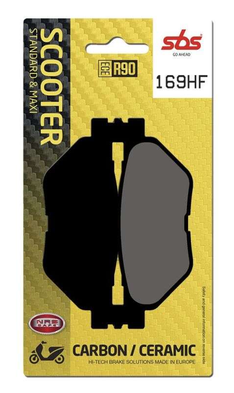 SBS 169HF bremseklodser keramisk – gade og touring - Pitboxen.dk