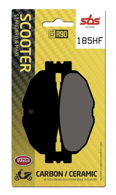 SBS 185HF Bremseklodser Keramisk Gade Touring - Pitboxen.dk