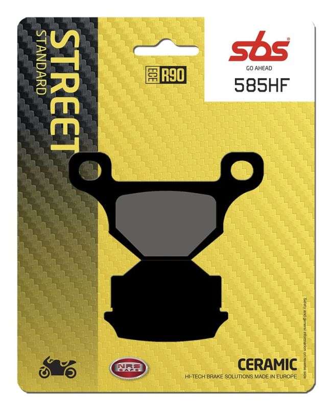 SBS 585HF Bremseklodser Keramisk Gade Touring - Pitboxen.dk