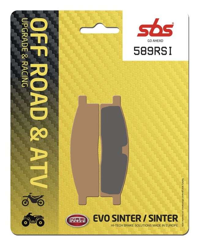 SBS 589RSI Bremseklodser Sinter Off - road - Pitboxen.dk