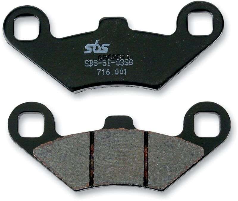SBS 716ATS bremseklodser Sinter til ATV – for og baghjul - Pitboxen.dk