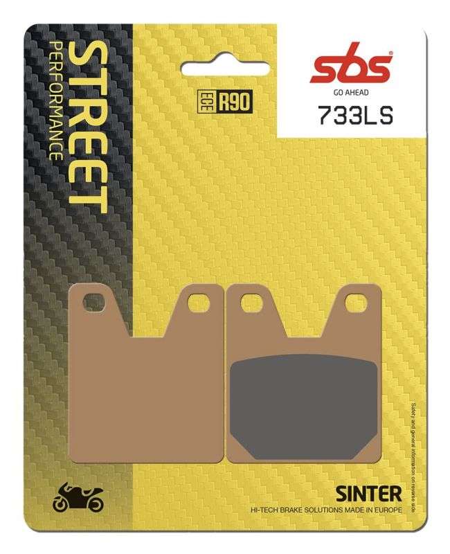 SBS 733LS bremseklodser i Sinter – til gade, sport og touring - Pitboxen.dk