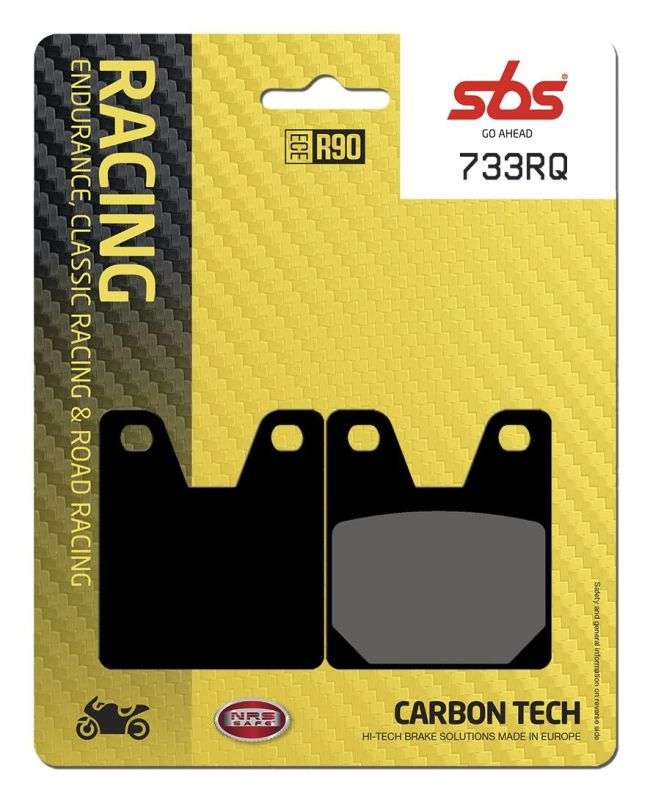 SBS 733RQ Carbon bremseklodser til Road Racing - Pitboxen.dk
