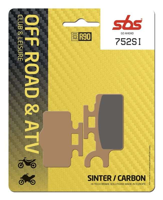 SBS 752SI bremseklodser sinter/carbon til off - road - Pitboxen.dk