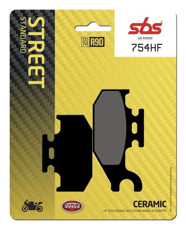 SBS 754HF bremseklodser keramisk – gade og touring - Pitboxen.dk