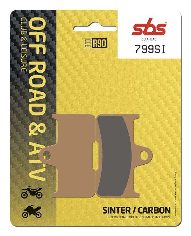 SBS 799SI bremseklodser – Sinter/carbon til off - road - Pitboxen.dk