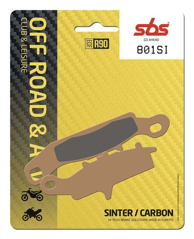 SBS 801SI bremseklodser Sinter/carbon til off - road - Pitboxen.dk