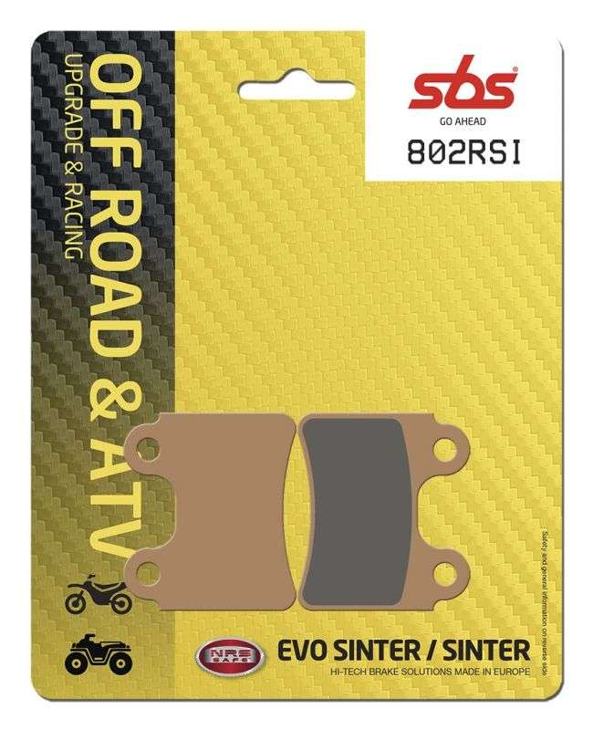 SBS 802RSI Bremseklodser Sinter Off - road - Pitboxen.dk