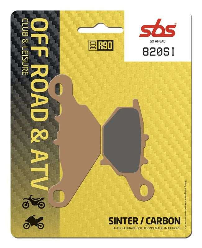 SBS 820SI bremseklodser – Sinter/carbon til off - road - Pitboxen.dk