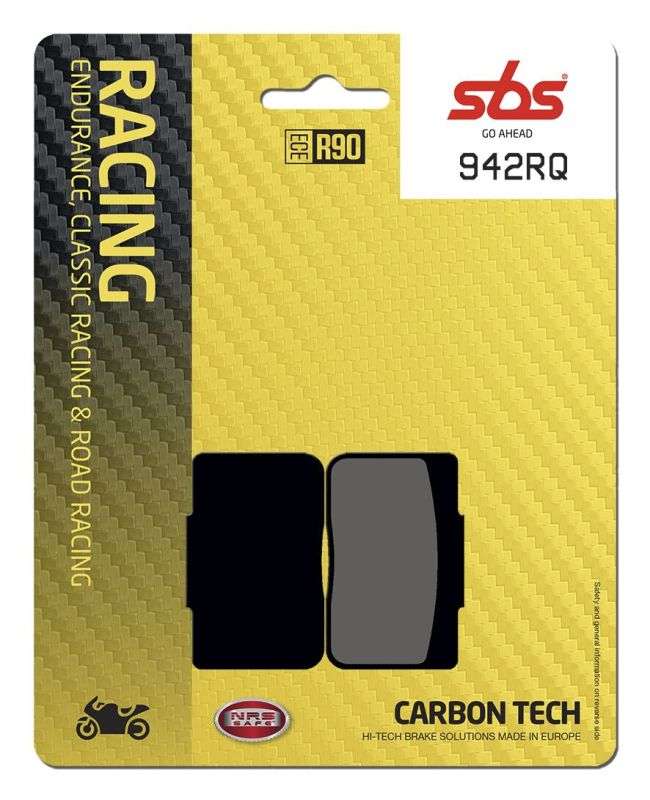 SBS 942RQ Carbon bremseklodser til Road Racing - Pitboxen.dk
