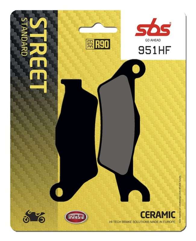 SBS 951HF bremseklodser keramisk – gade og touring - Pitboxen.dk