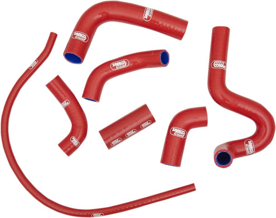 Silikone kølerslanger til Ducati 749 / 999 - Rød - Pitboxen.dk