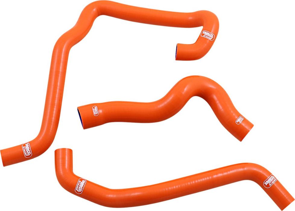 Silikone kølerslanger til KTM 1290R SuperDuke R / RR (20 - 23) - Orange - Pitboxen.dk