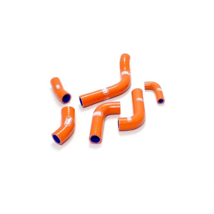 Silikone kølerslanger til KTM EXC - F 250 / 350 m.fl (Se vehicle fitment) - Orange - Pitboxen.dk