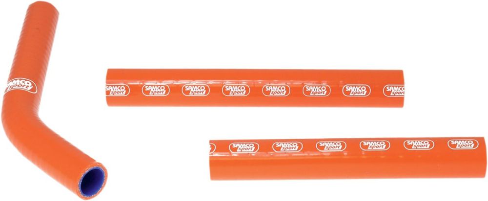Silikone kølerslanger til KTM SX125 / SX150 / XC150 (11 - 15) - Orange - Pitboxen.dk