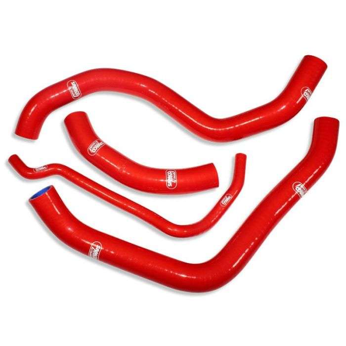 Silikone kølerslanger til Suzuki GSX - R1000 / GSX - R1000RR (17 - 22) - Rød - Pitboxen.dk