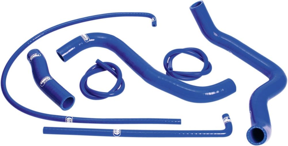 Silikone kølerslanger til Suzuki GSXR1000 (07 - 08) - Blå - Pitboxen.dk