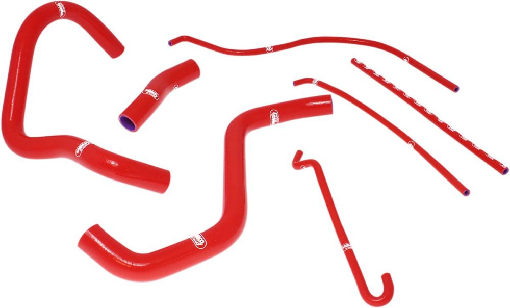 Silikone kølerslanger til Suzuki Hayabusa (08 - 17) - Rød - Pitboxen.dk