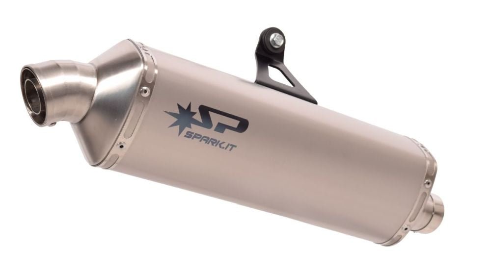 SPARK DAKAR SLIP - ON LYDDÆMPER TITANIUM HONDA AFRICA TWIN - Pitboxen.dk