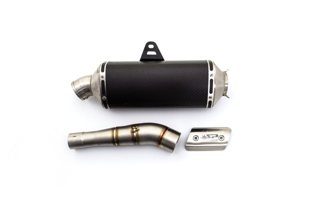 SPARK DAKAR UDSTØDNING SYSTEM EURO4 DARK STYLE YAMAHA TENERE 700 - Pitboxen.dk
