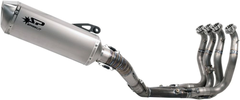 SPARK FORCE FULL SYSTEM TITANIUM LYDDÆMPER & FORRØR YAMAHA R1 (RACE ONLY) - Pitboxen.dk