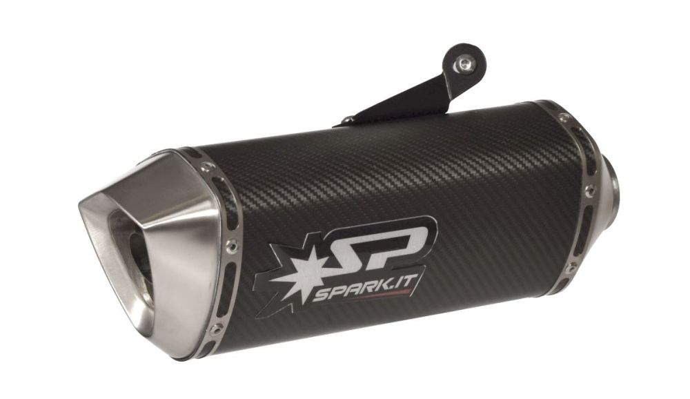 SPARK FORCE SLIP - ON LYDDÆMPER CARBON, KTM 1290 ADVENTURE - Pitboxen.dk