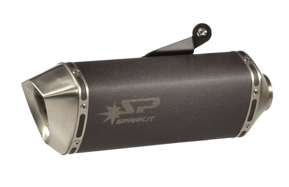 SPARK FORCE SLIP - ON LYDDÆMPER DARK STYLE (RUSTFRI) BMW R1200GS - Pitboxen.dk