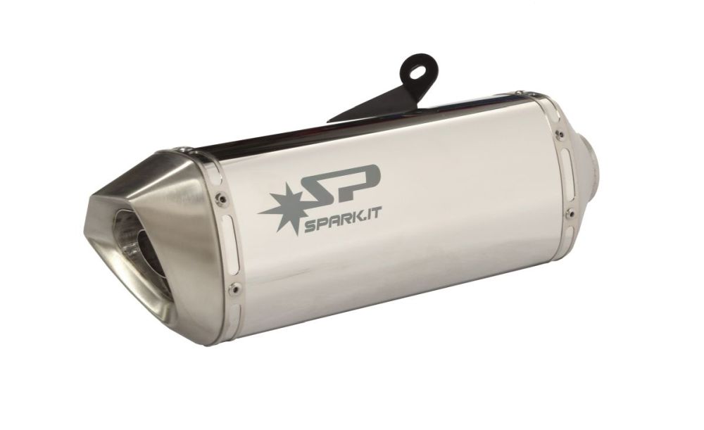 SPARK FORCE SLIP - ON LYDDÆMPER RUSTFRI BMW R1200GS - Pitboxen.dk