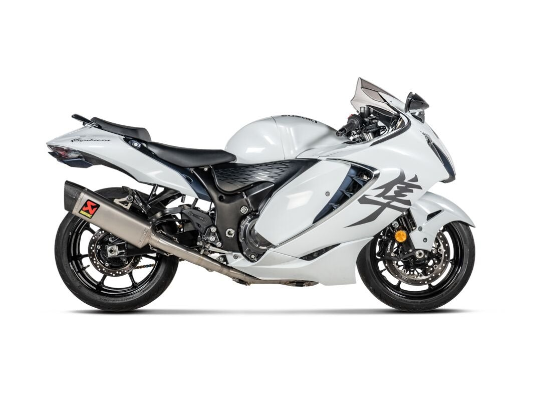 Suzuki Hayabusa 2025 udstødning. Akrapovic udstødning til Suzuki Hayabusa