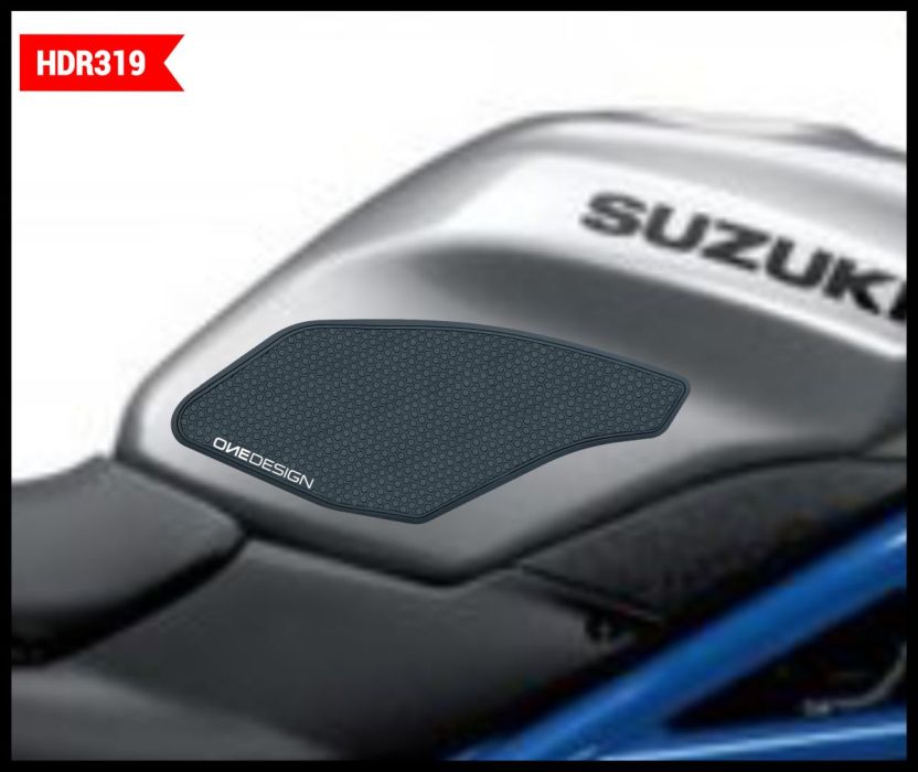 Tank grips til Suzuki SV650 (17 - 21) - sort - Pitboxen.dk