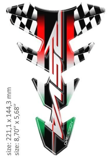 Tankpad "Slim" - Aprilia RSV4 - Pitboxen.dk