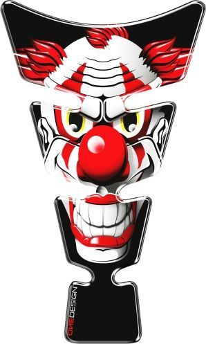 Tankpad "Spirit Clown" - rød - Pitboxen.dk