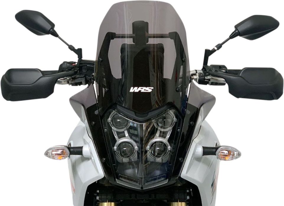 TENERE 700 (Yamaha, 2021 - 2023) STANDARD SCRN MØRK RØGFARVET - Pitboxen.dk