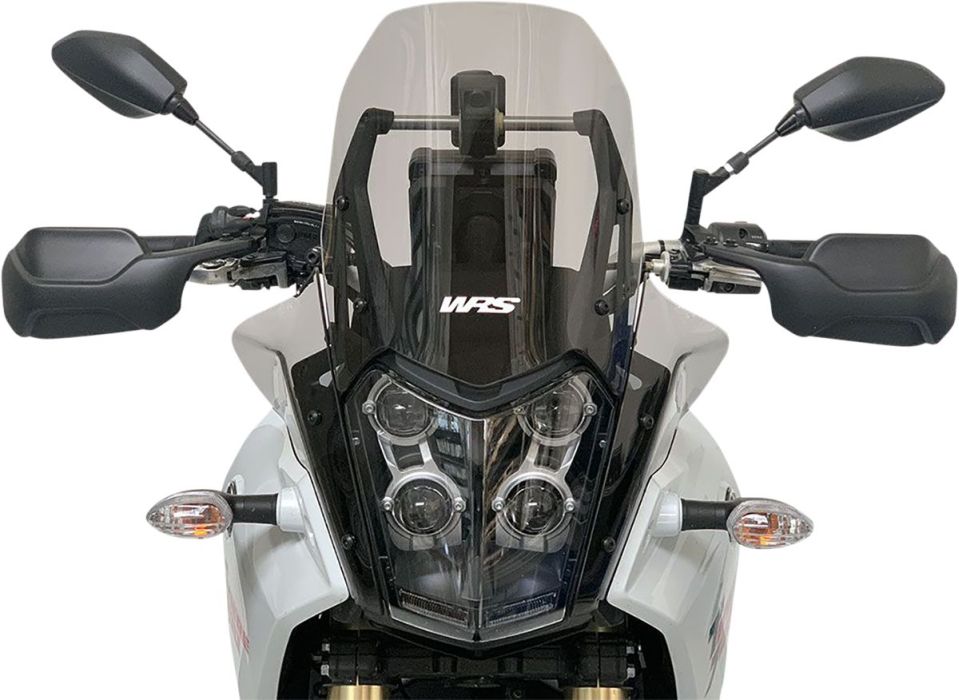 TENERE 700 (Yamaha, 2021 - ) STANDARD KÅBEGLAS RØGFARVET - Pitboxen.dk